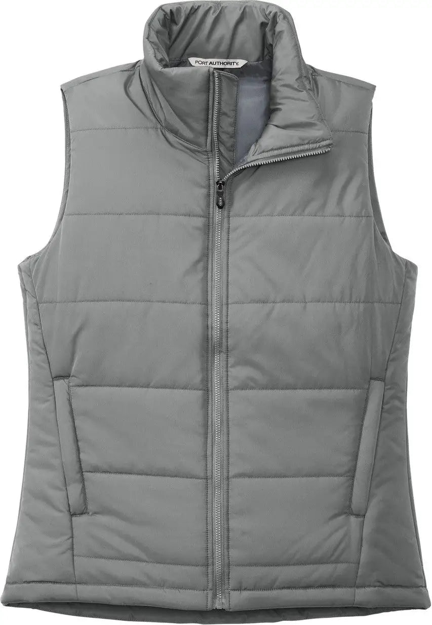 Port Authority L853 Women’s Puffer Vest - Shadow Gray