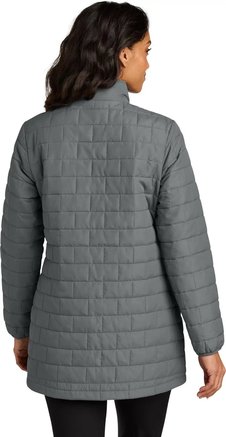 Port Authority L854 Women’s C-free Brick Jacket - Smoke Gray