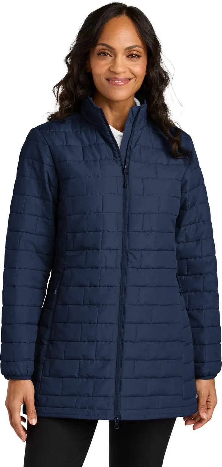 Port Authority L854 Women’s C-free Brick Jacket - True Navy - Ladies Xs