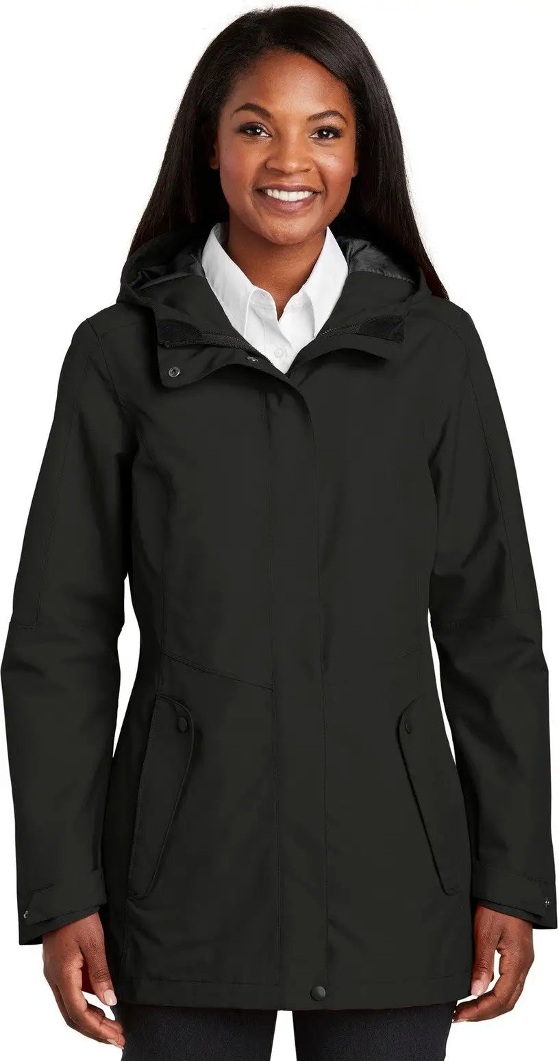 Port Authority L900 Women’s Collective Outer Shell Jacket - Deep Black - Ladies Xs