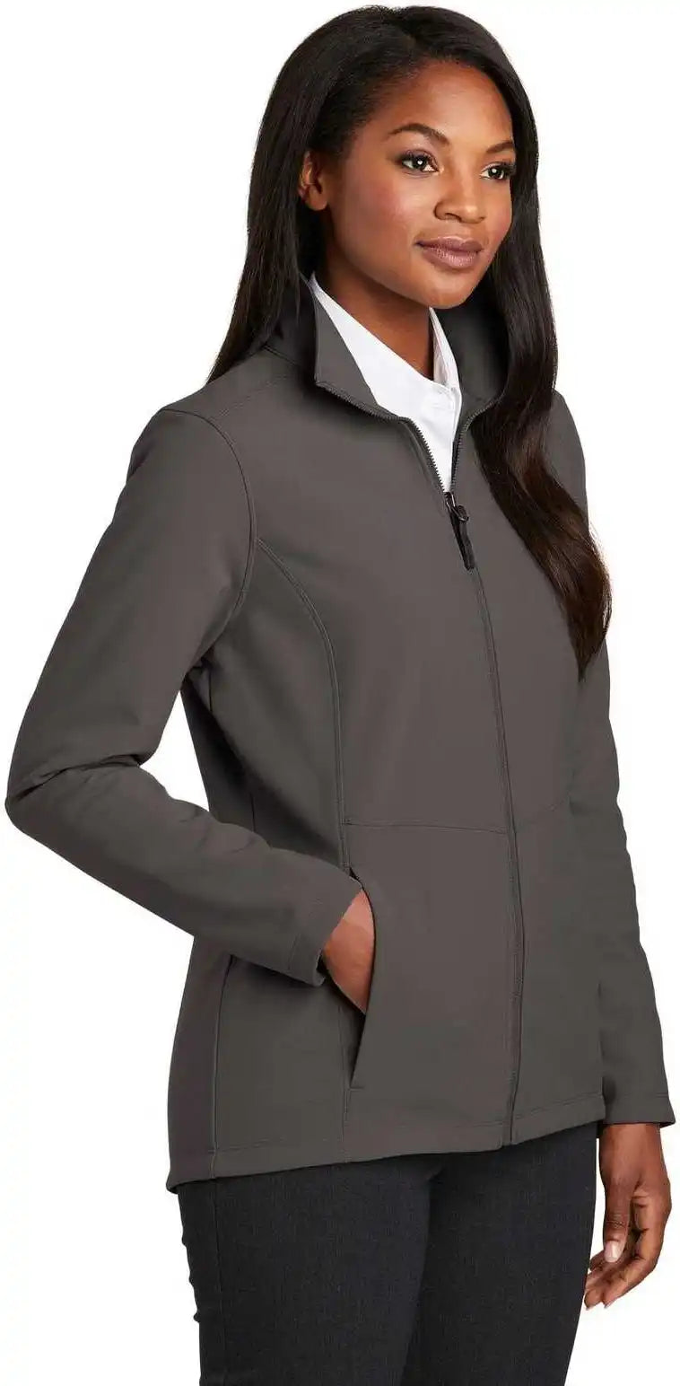Port Authority L901 Ladies Collective Soft Shell Jacket - Graphite