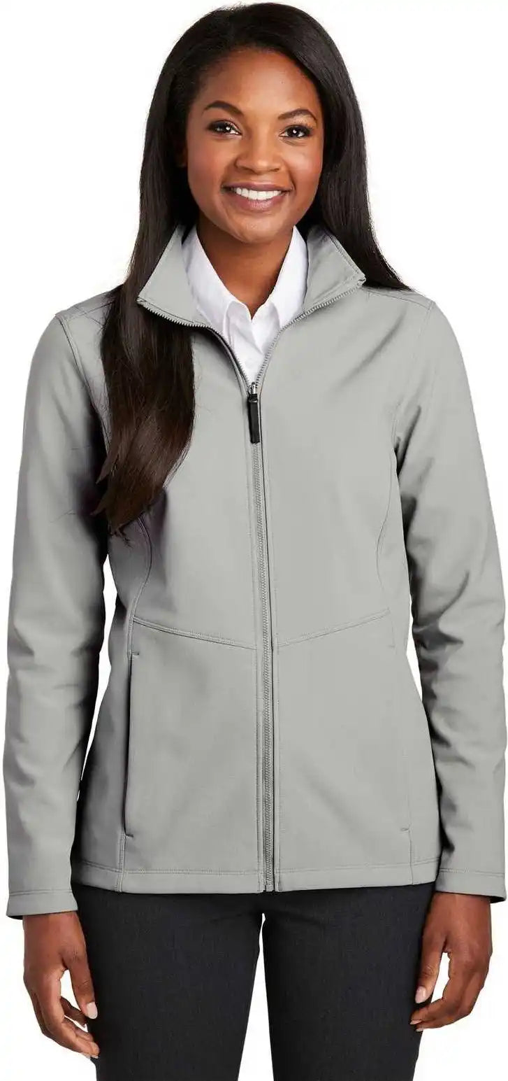 Port Authority L901 Ladies Collective Soft Shell Jacket - Gusty Gray
