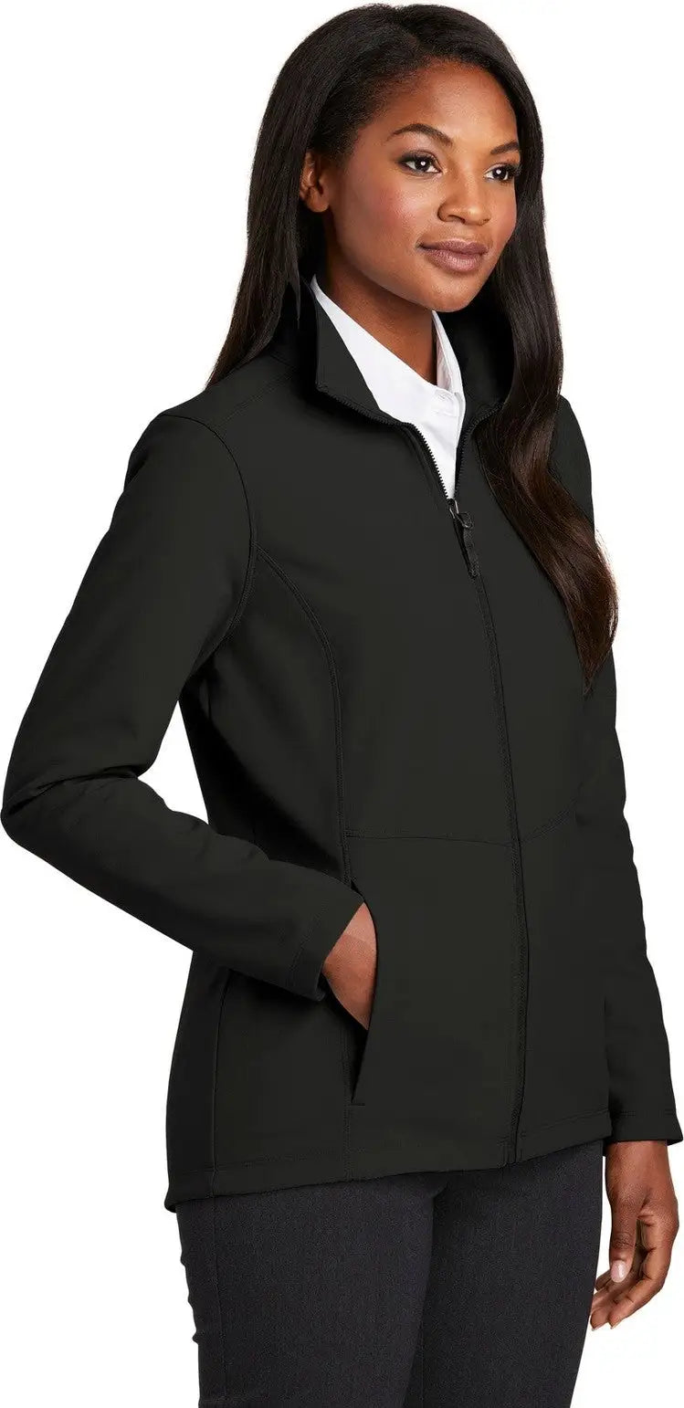 Port Authority L901 Women’s Collective Soft Shell Jacket - Deep Black