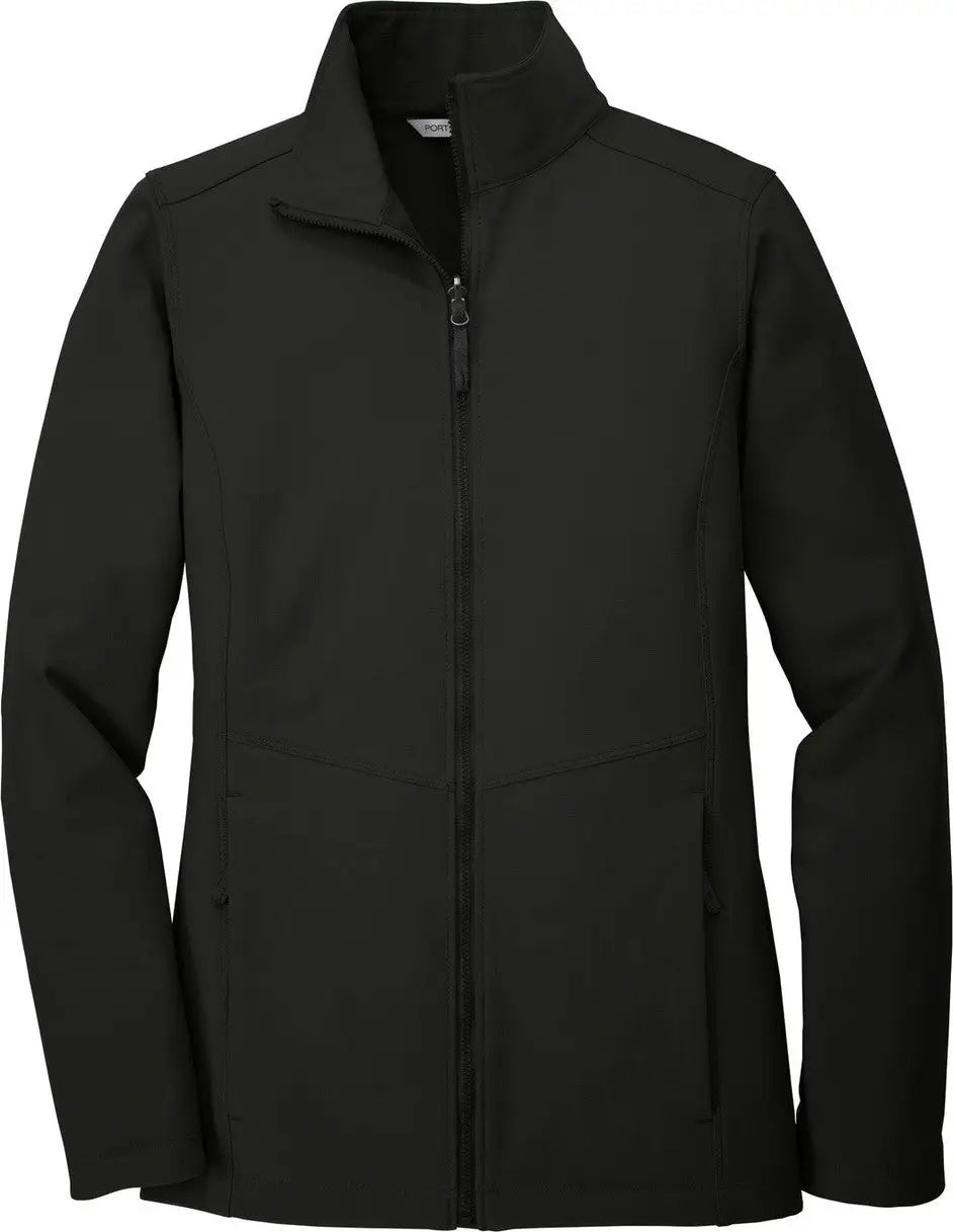 Port Authority L901 Women’s Collective Soft Shell Jacket - Deep Black