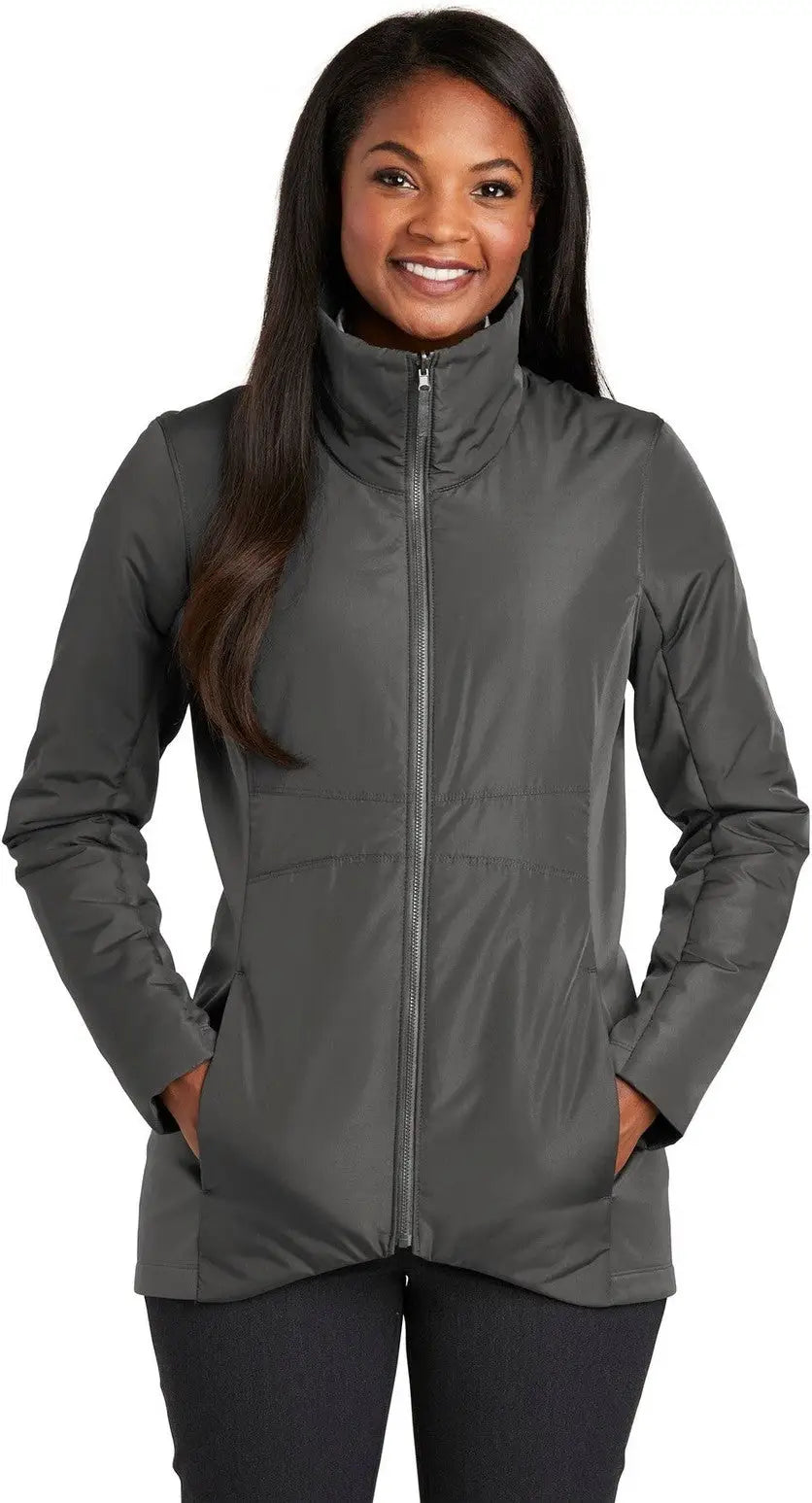 Port Authority L902 Women’s Collective Insulated Jacket - Graphite - Ladies Xs