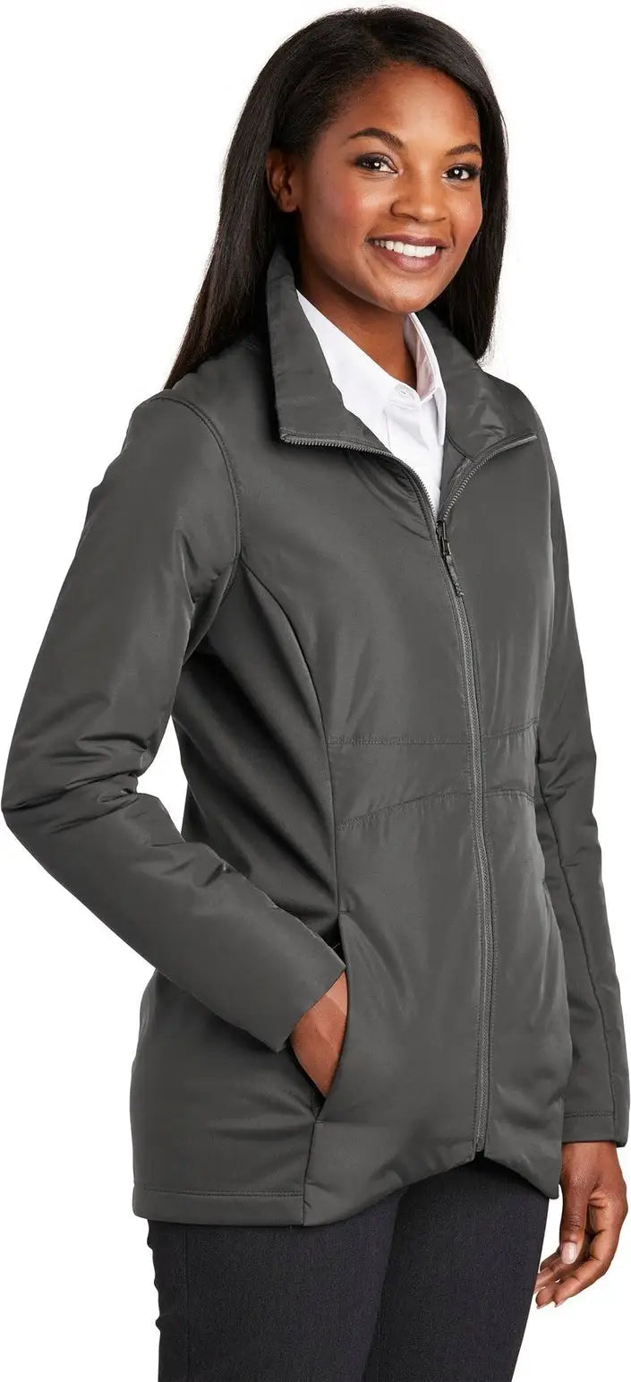 Port Authority L902 Women’s Collective Insulated Jacket - Graphite