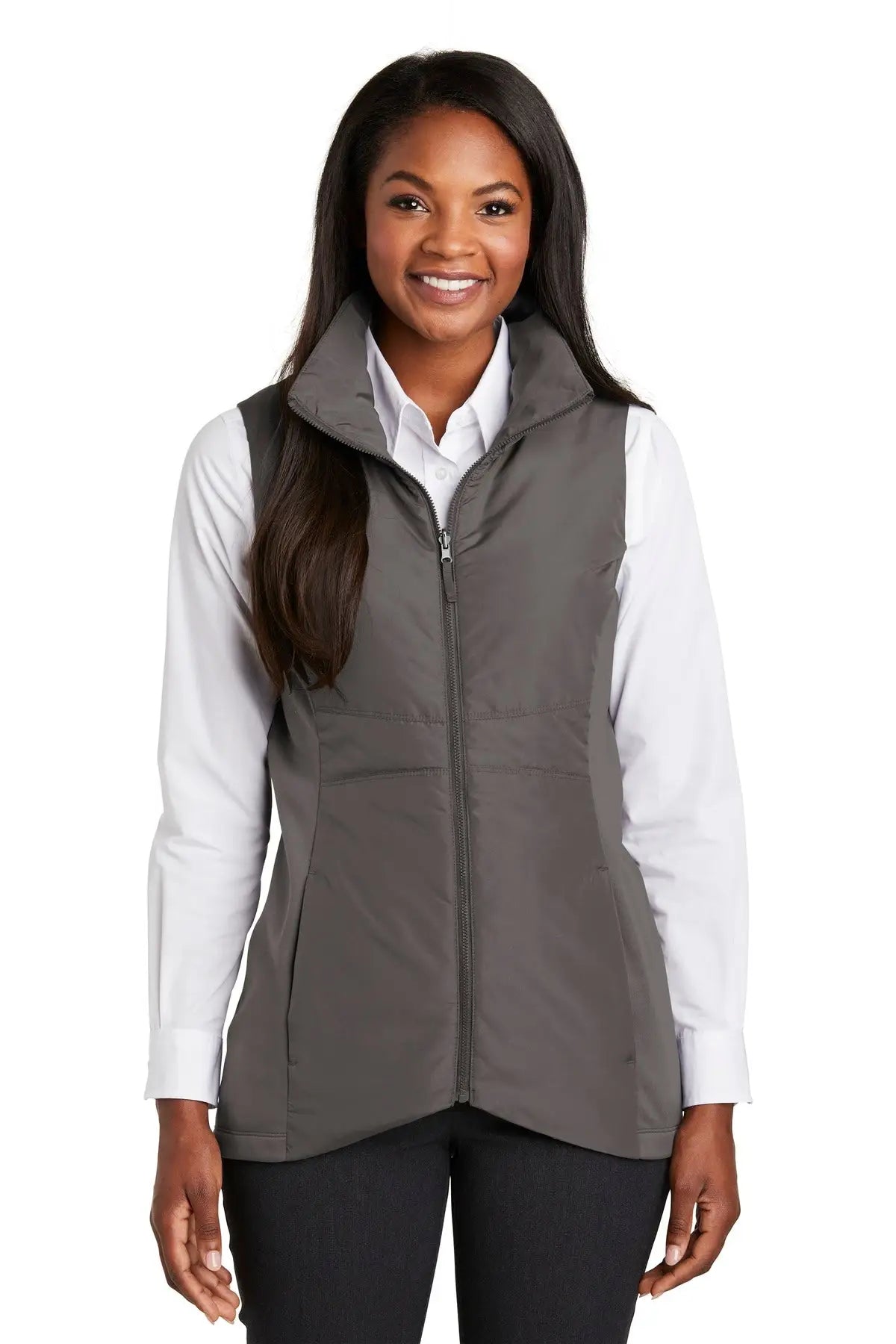 Port Authority L903 Women’s Collective Insulated Vest - Graphite