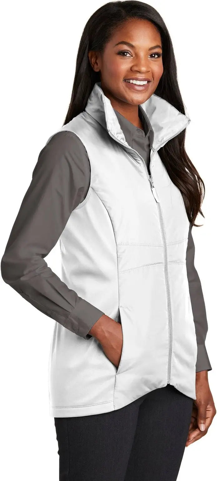 Port Authority L903 Women’s Collective Insulated Vest - White