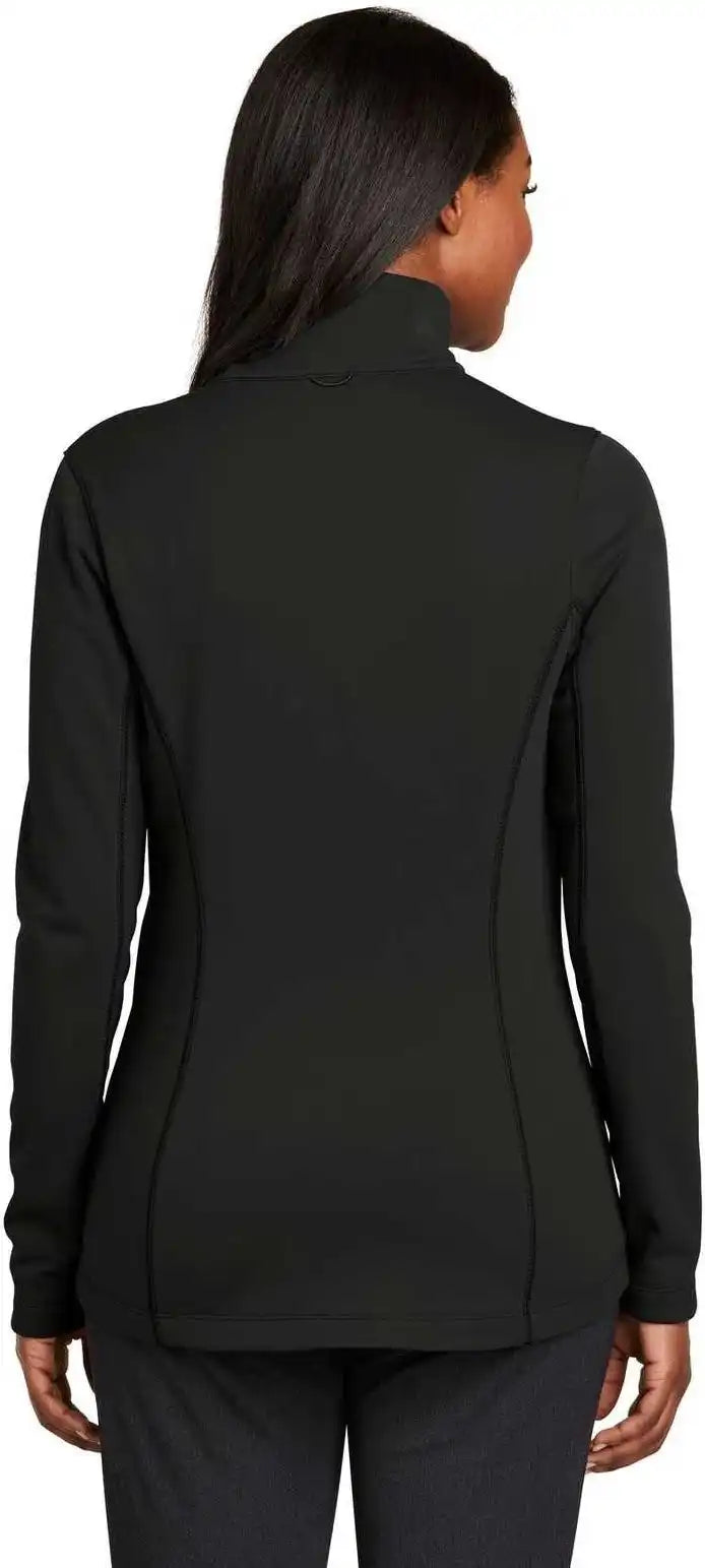 Port Authority L904 Ladies Collective Smooth Fleece Jacket - Deep Black