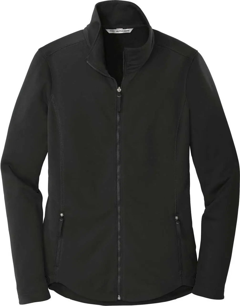 Port Authority L904 Ladies Collective Smooth Fleece Jacket - Deep Black