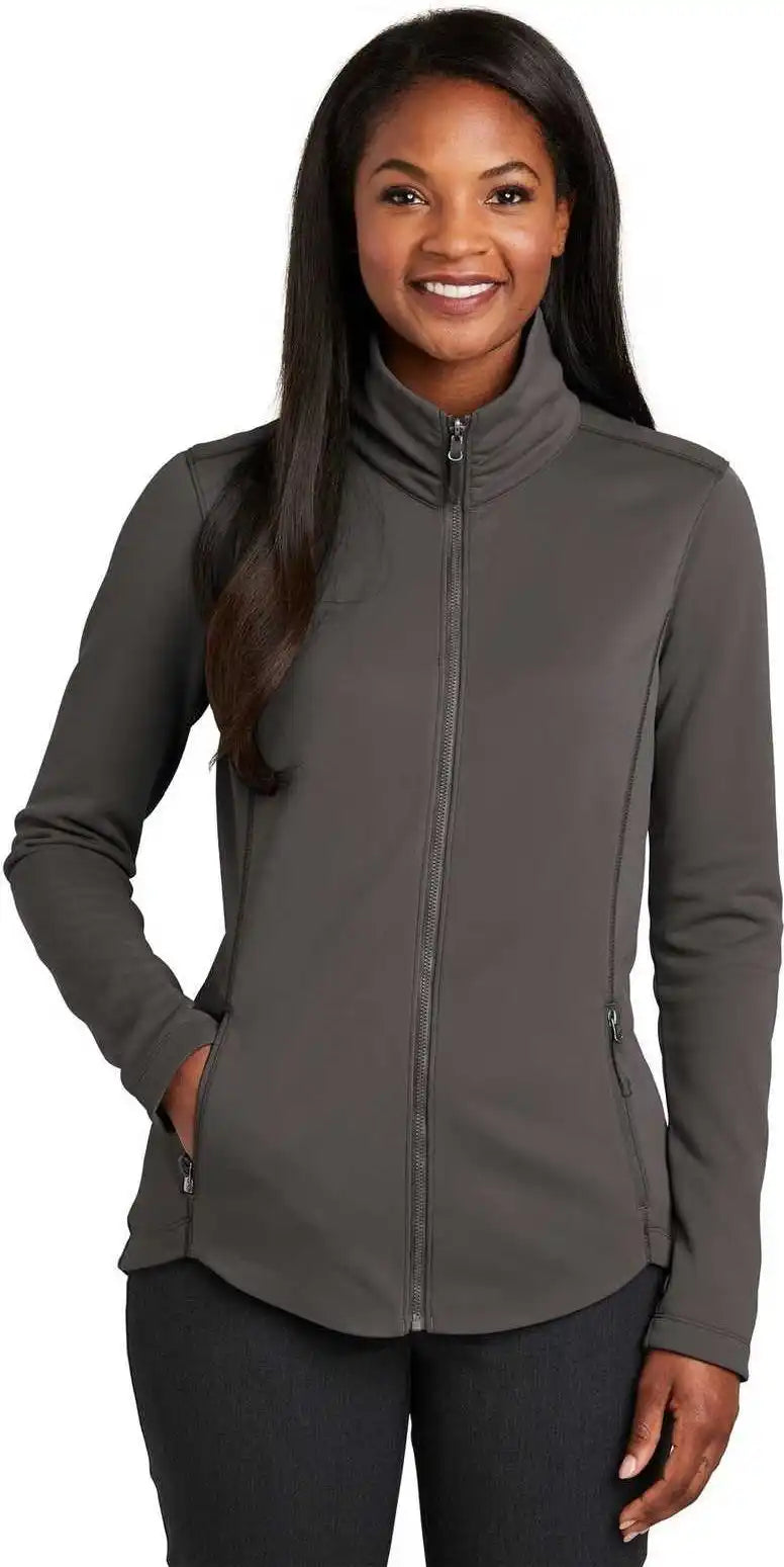 Port Authority L904 Ladies Collective Smooth Fleece Jacket - Graphite