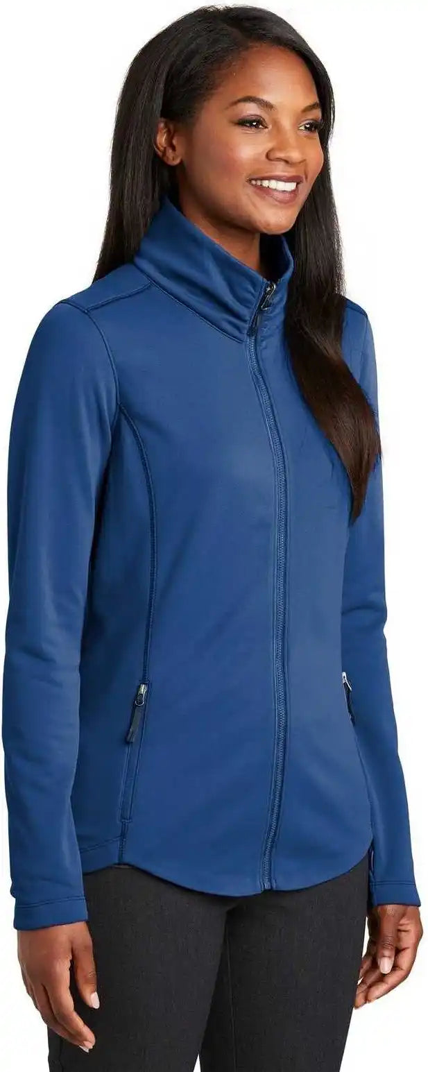 Port Authority L904 Ladies Collective Smooth Fleece Jacket Night Sky Blue
