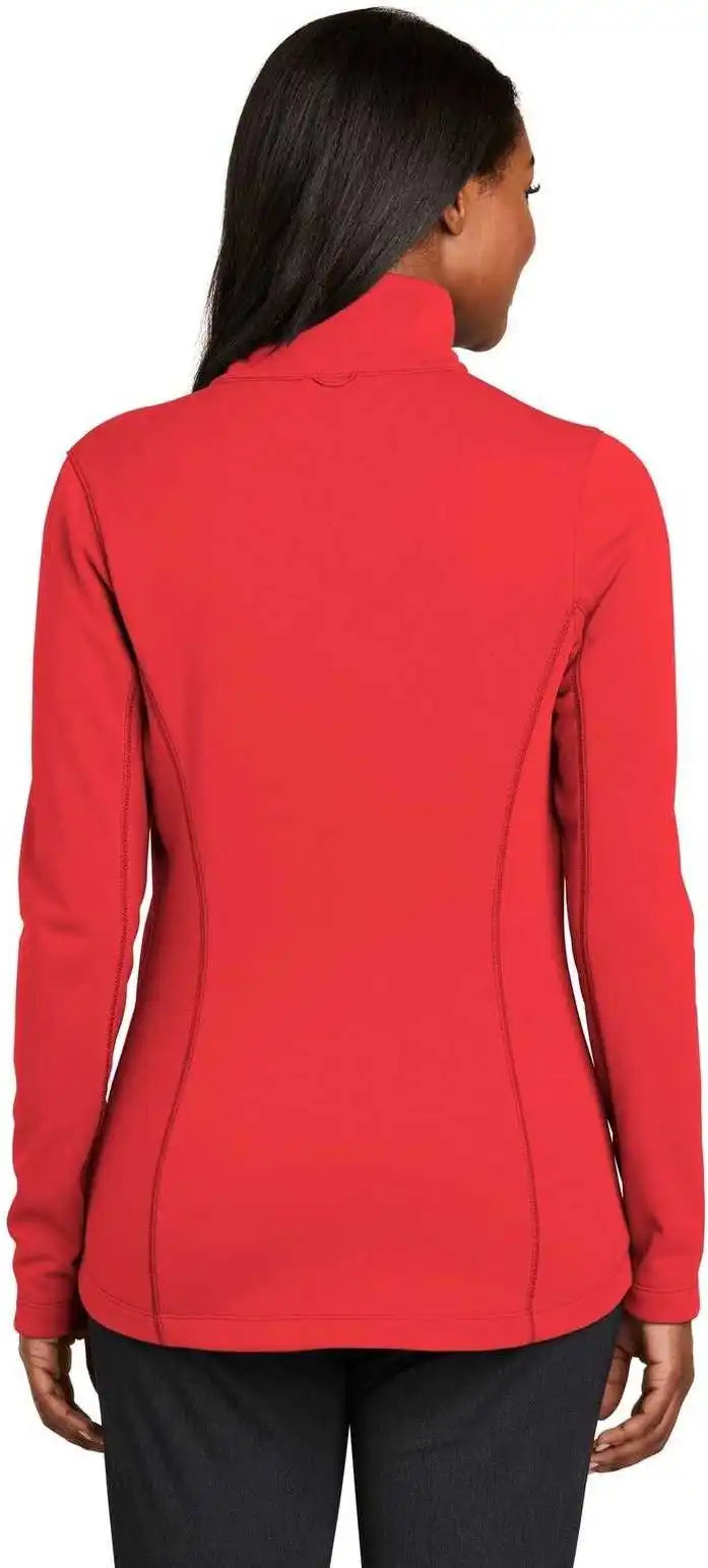 Port Authority L904 Ladies Collective Smooth Fleece Jacket - Red Pepper