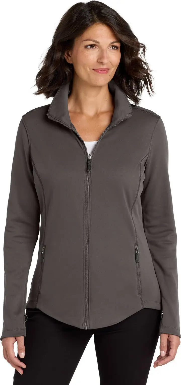 Port Authority L904 Women’s Collective Smooth Fleece Jacket - Graphite