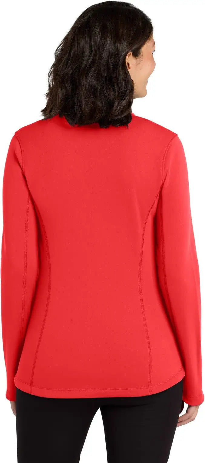 Port Authority L904 Women’s Collective Smooth Fleece Jacket - Red Pepper