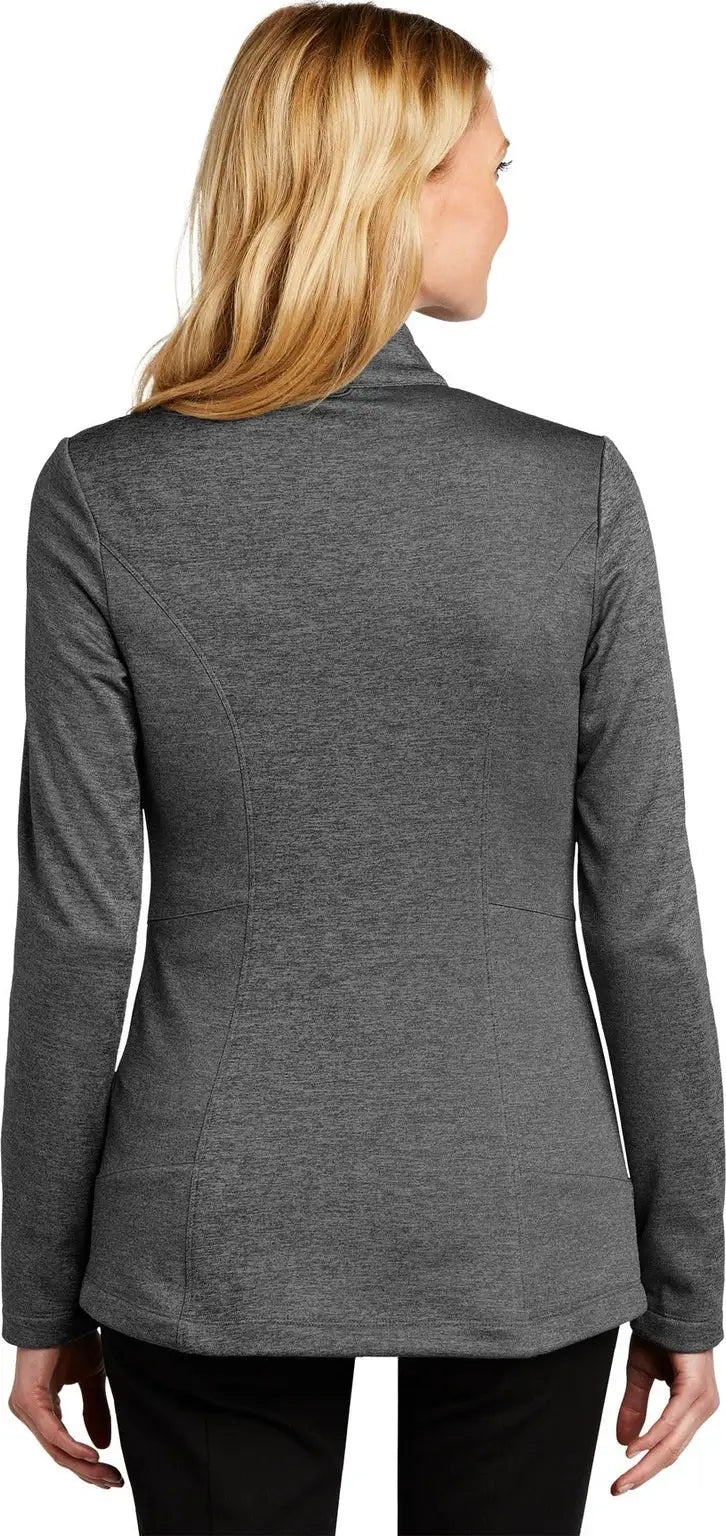 Port Authority L905 Women’s Collective Striated Fleece Jacket - Sterling Gray Heather