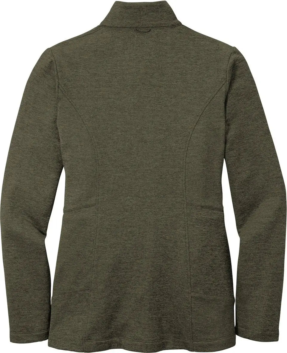 Port Authority L905 Women’s Collective Striated Fleece Jacket - Deep Olive Heather