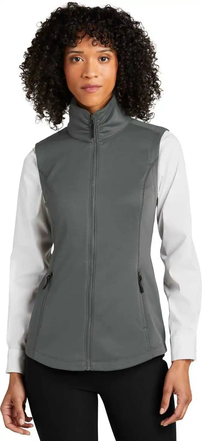 Port Authority L906 Ladies Collective Smooth Fleece Vest Graphite