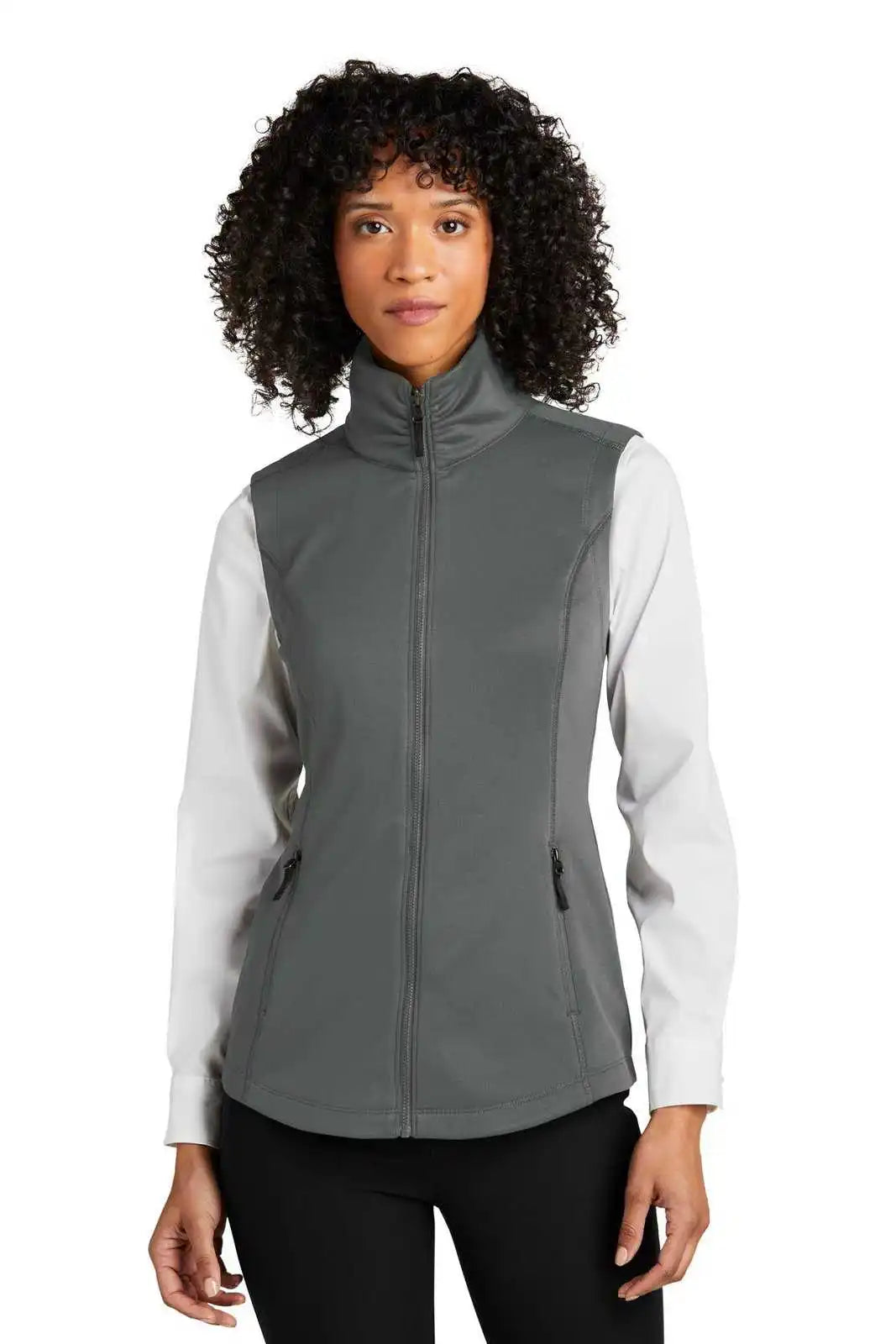Port Authority L906 Women’s Collective Smooth Fleece Vest - Graphite