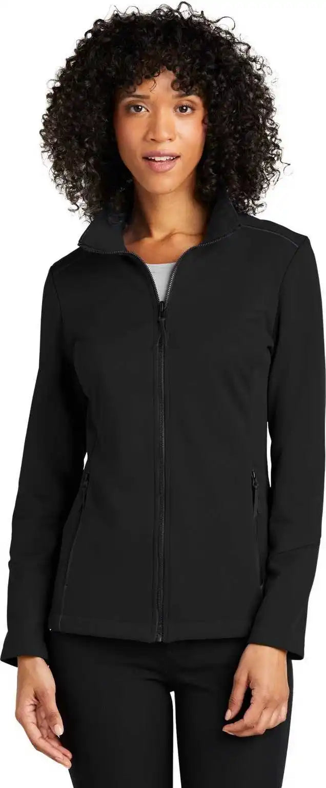 Port Authority L921 Ladies Collective Tech Soft Shell Jacket Deep Black