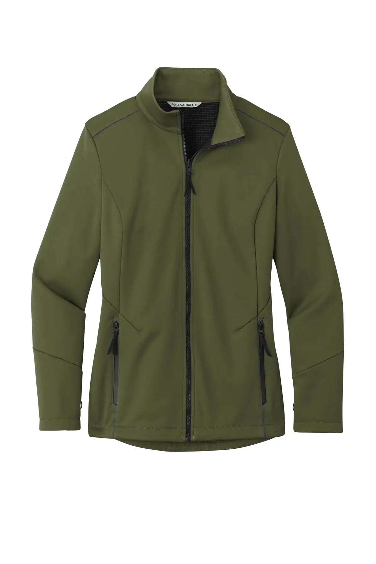 Port Authority L921 Women’s Collective Tech Soft Shell Jacket - Olive Green
