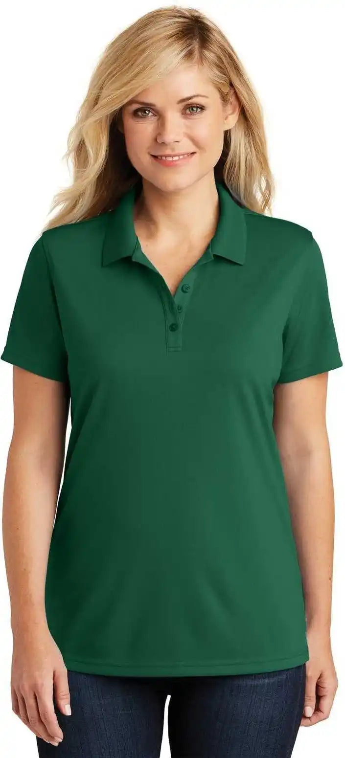 Port Authority Lk110 Ladies Dry Zone Uv Micro-mesh Polo - Deep Forest Green