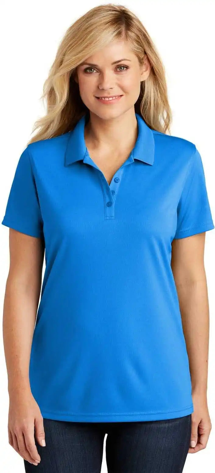Port Authority Lk110 Women’s Dry Zone Uv Micro-mesh Polo - Coastal Blue