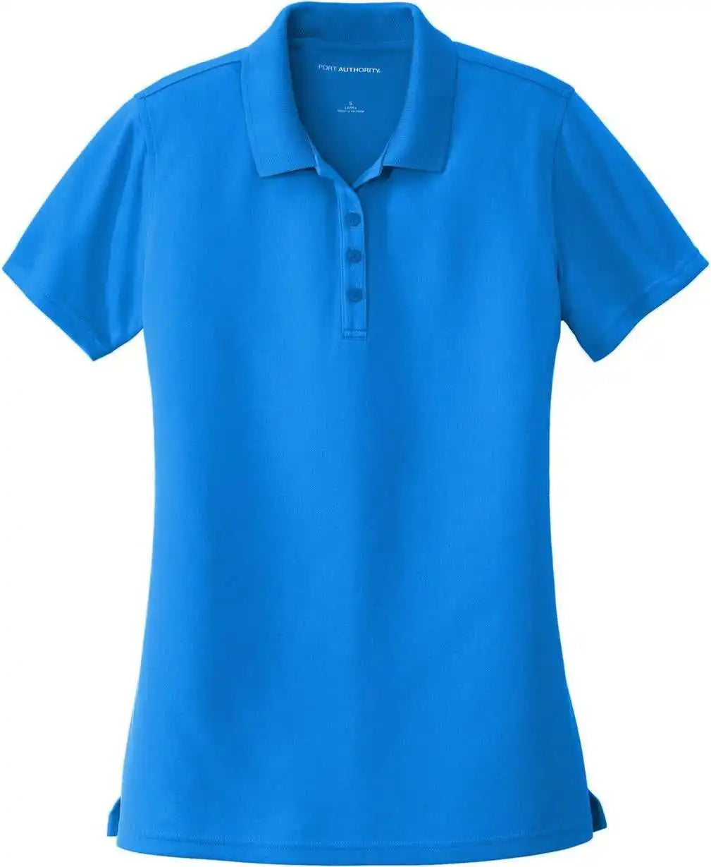 Port Authority Lk110 Women’s Dry Zone Uv Micro-mesh Polo - Coastal Blue