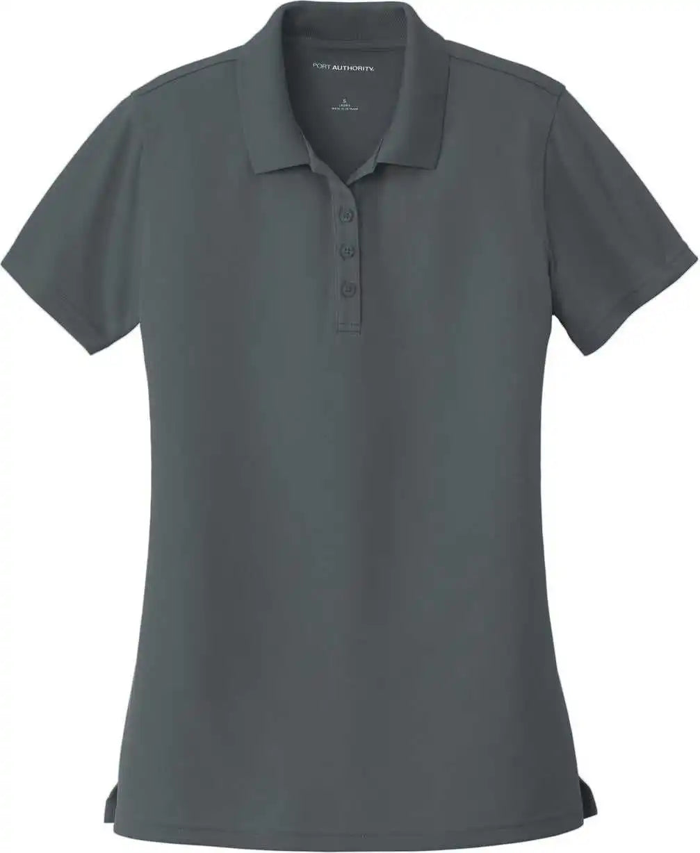 Port Authority Lk110 Women’s Dry Zone Uv Micro-mesh Polo - Graphite