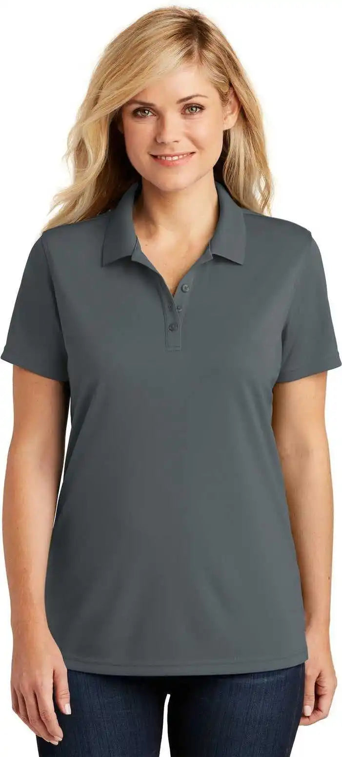 Port Authority Lk110 Women’s Dry Zone Uv Micro-mesh Polo - Graphite