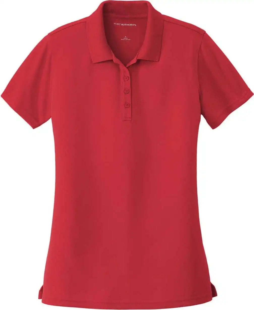 Port Authority Lk110 Women’s Dry Zone Uv Micro-mesh Polo - Rich Red