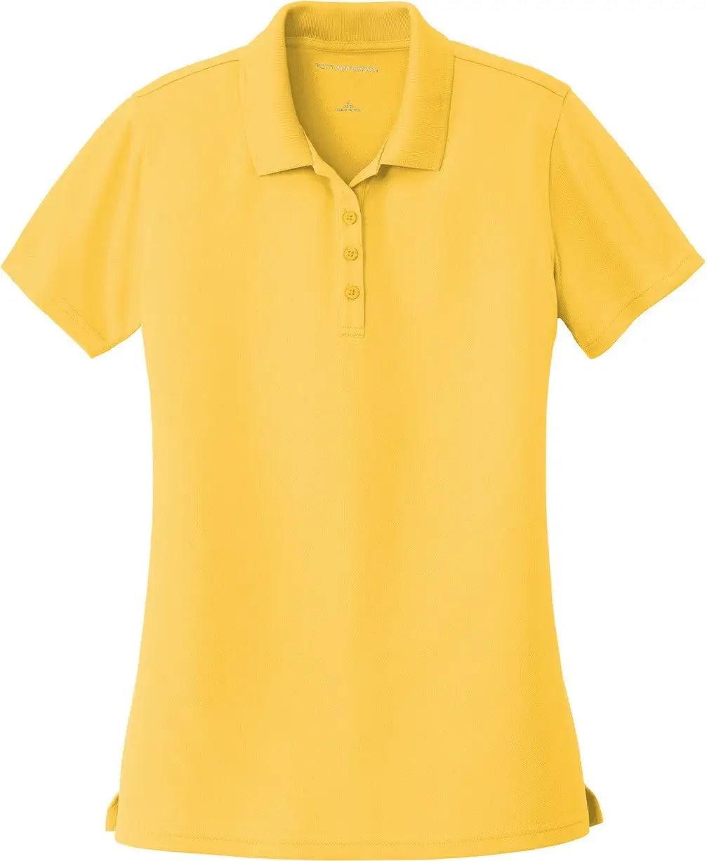 Port Authority Lk110 Women’s Dry Zone Uv Micro-mesh Polo - Sunburst Yellow