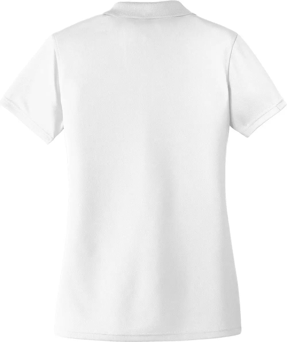 Port Authority Lk110 Women’s Dry Zone Uv Micro-mesh Polo - White