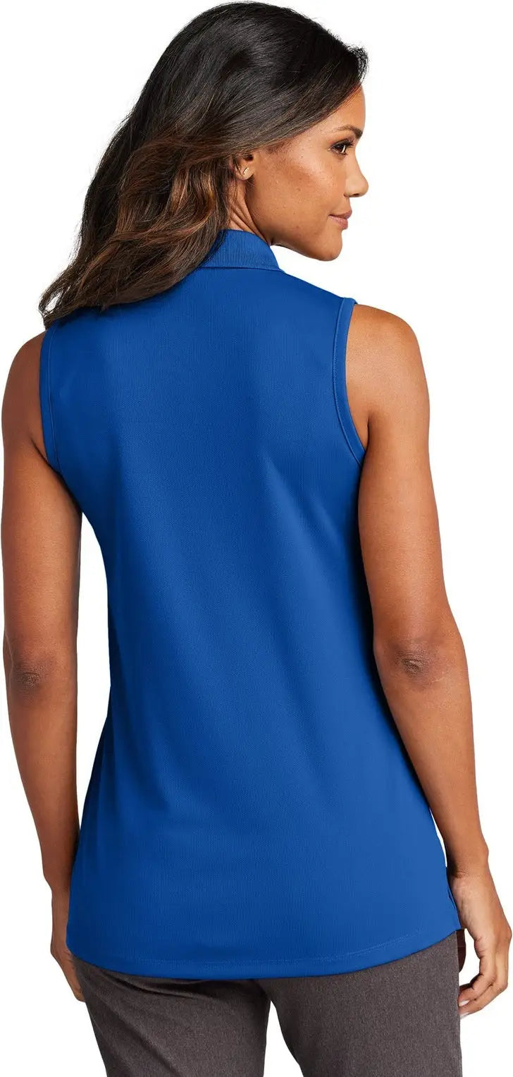 Port Authority Lk110sv Women’s Dry Zone Uv Micro-mesh Sleeveless Polo - True Royal