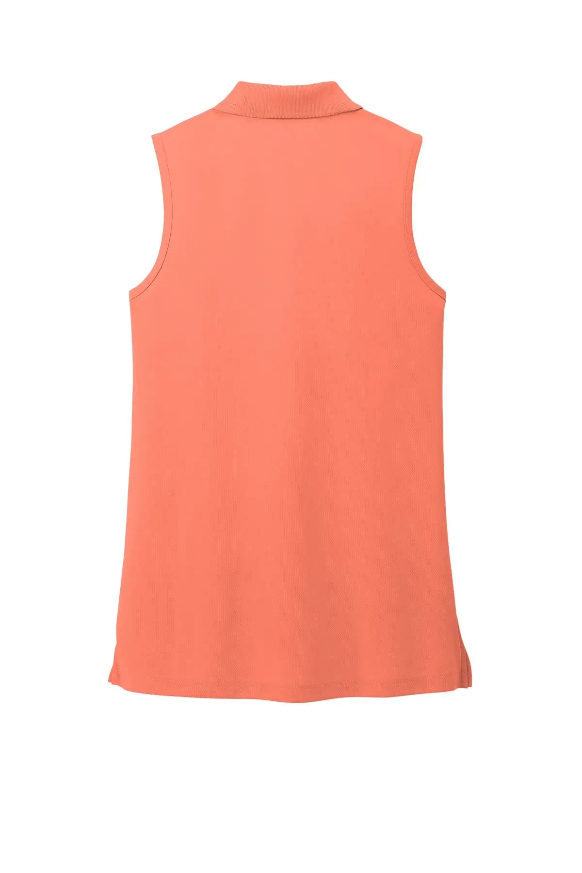 Port Authority Lk110sv Women’s Dry Zone Uv Micro-mesh Sleeveless Polo - Coral Splash