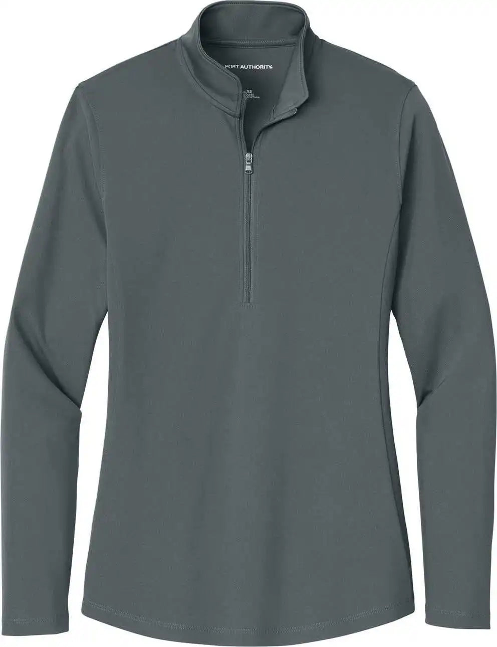 Port Authority Lk112 Women’s Dry Zone Uv Micro-mesh 1/4-zip - Graphite