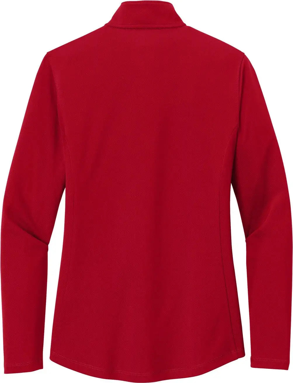 Port Authority Lk112 Women’s Dry Zone Uv Micro-mesh 1/4-zip - Rich Red