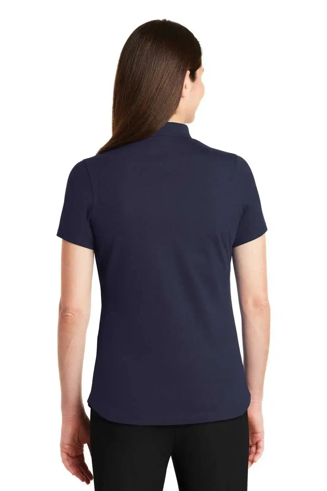 Port Authority Lk164 Ladies Superpro Knit Polo - True Navy