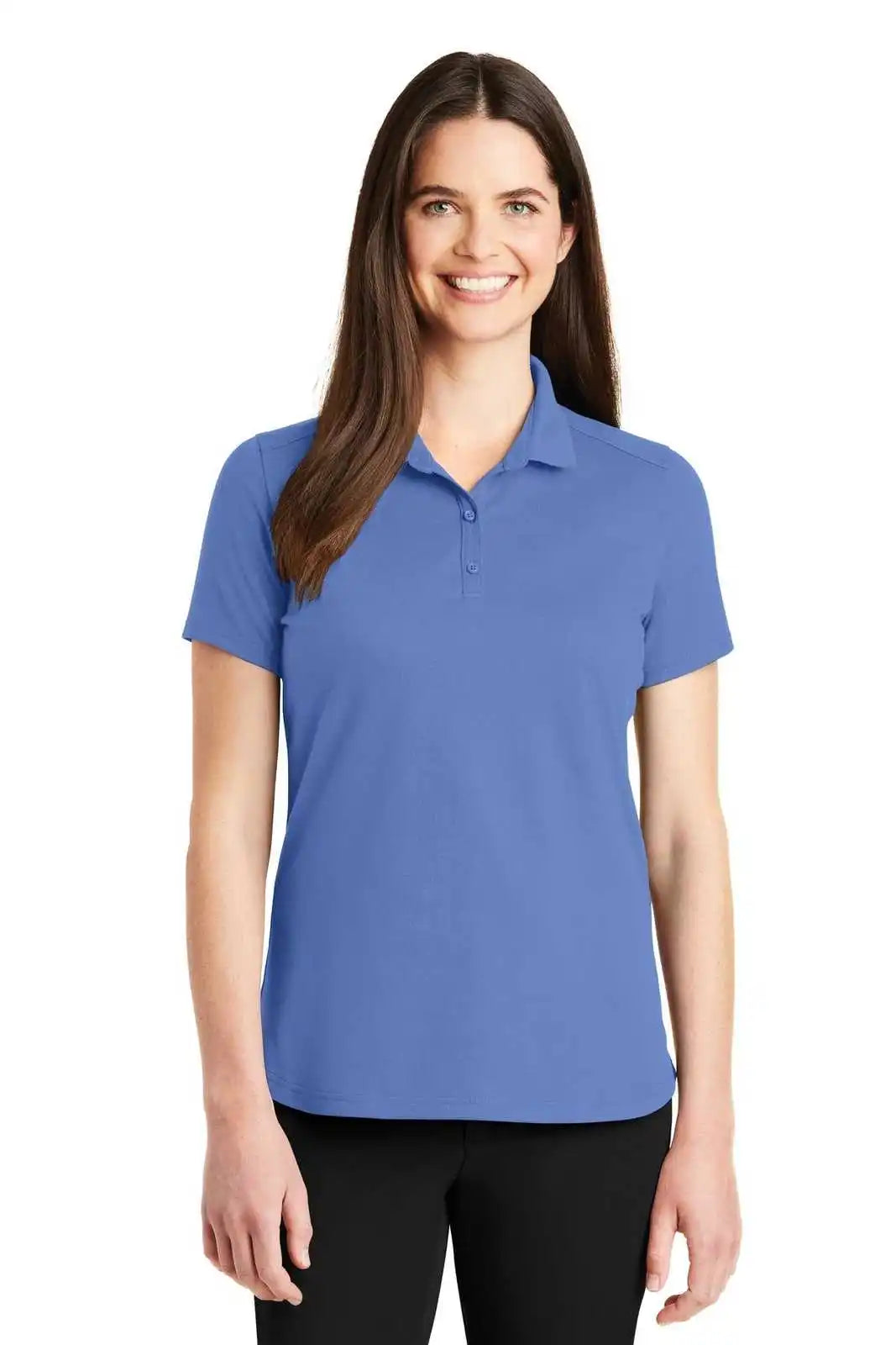 Port Authority Lk164 Ladies Superpro Knit Polo - Ultramarine Blue