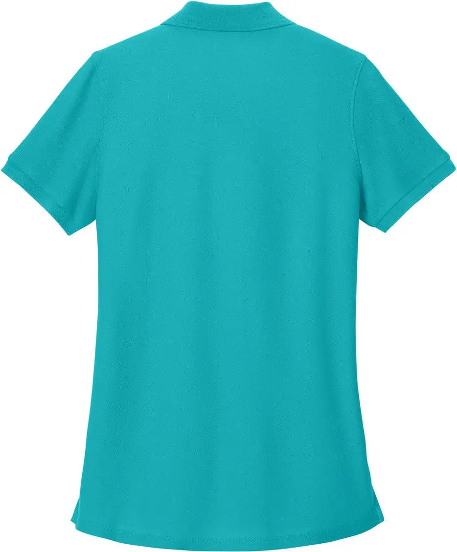 Port Authority Lk200 Women’s Wearever Signature Pique Polo - Aquamarine