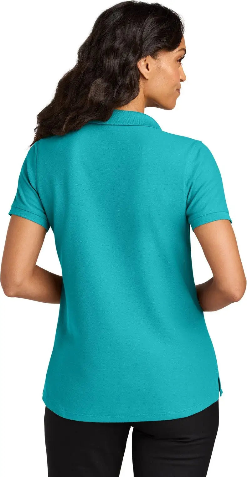 Port Authority Lk200 Women’s Wearever Signature Pique Polo - Aquamarine