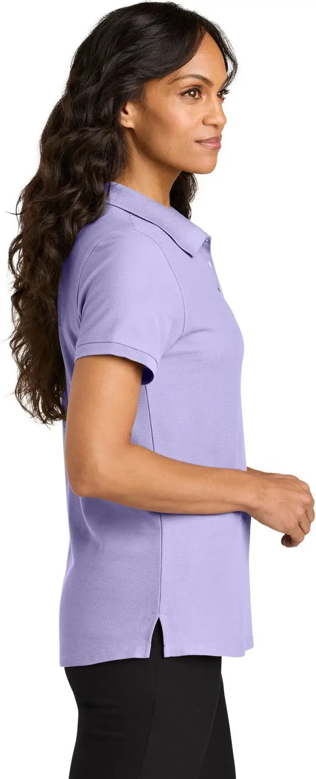 Port Authority Lk200 Women’s Wearever Signature Pique Polo - Bright Lavender