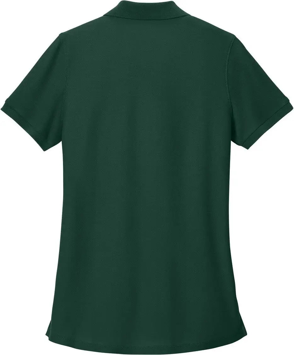 Port Authority Lk200 Women’s Wearever Signature Pique Polo - Dark Green - Ladies Xs