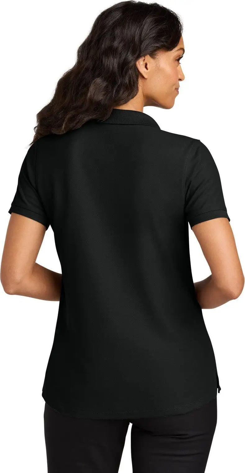 Port Authority Lk200 Women’s Wearever Signature Pique Polo - Deep Black