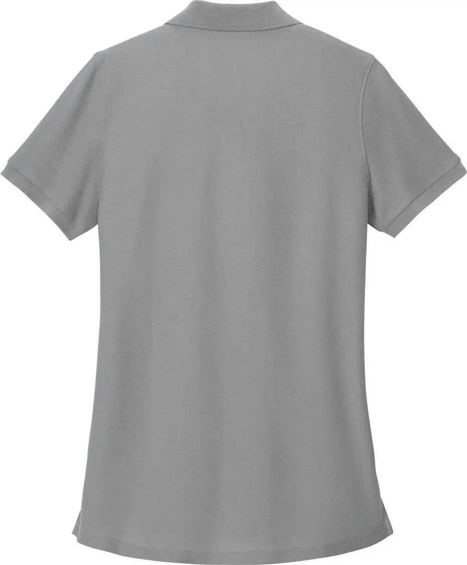 Port Authority Lk200 Women’s Wearever Signature Pique Polo - Gusty Gray - Ladies Xs