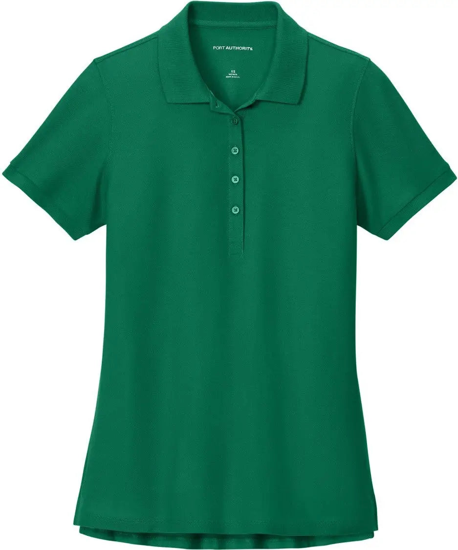 Port Authority Lk200 Women’s Wearever Signature Pique Polo - Kelly Green