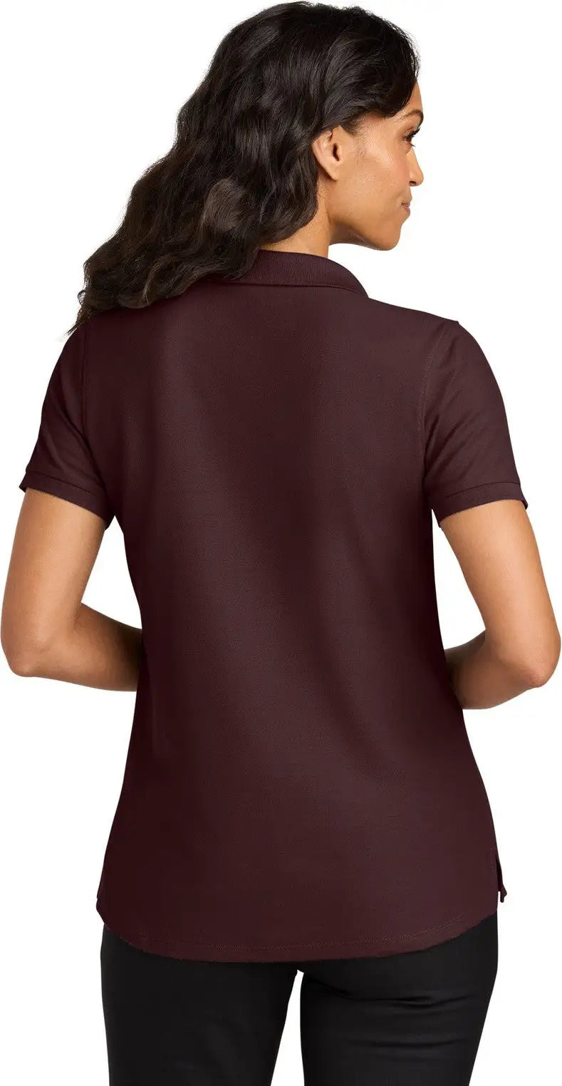 Port Authority Lk200 Women’s Wearever Signature Pique Polo - Maroon