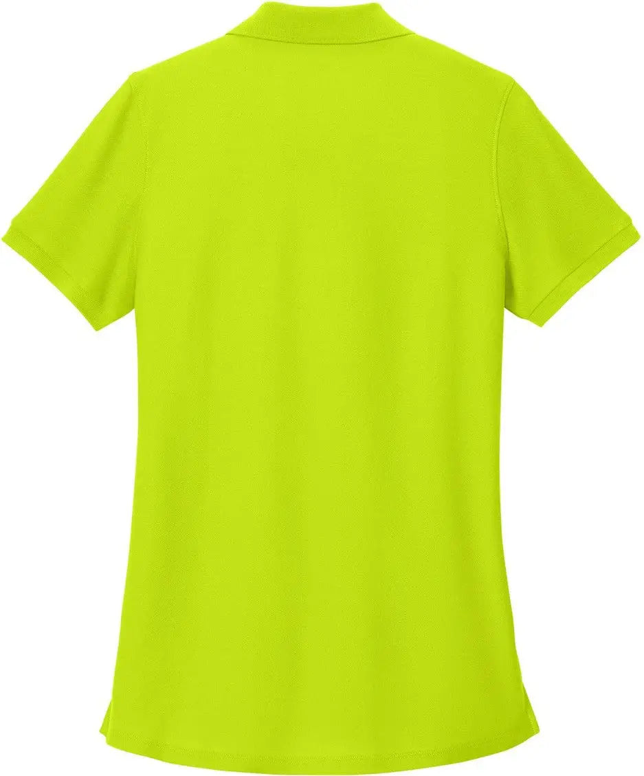 Port Authority Lk200 Women’s Wearever Signature Pique Polo - Neon Yellow