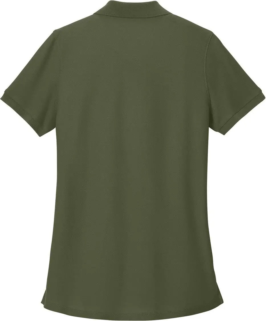 Port Authority Lk200 Women’s Wearever Signature Pique Polo - Olive Drab Green