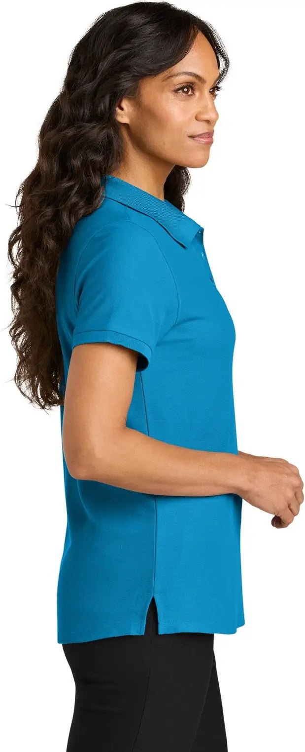 Port Authority Lk200 Women’s Wearever Signature Pique Polo - Parcel Blue